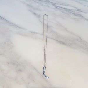 Tiffany & Co.  Elsa Peretti Alphabet Letter L Pendant